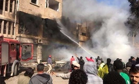 Atentado terrorista en Benghazi Más de dos muertos por un doble atentado en una mezquita de Benghazi